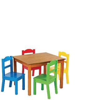 Tot Tutors Table & Chair Set   Dark Pine   Tot Tutors   Toys R Us