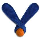 Doggles TYEALG04 Ears Dog Toy in Blue Ears with Orange Ball Large