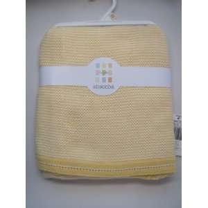  Absorba Yellow Baby Blanket, Sweater Knit Style: Baby