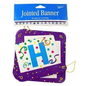  12 Cake Surprise Happy Birthday Jointed Banners 5