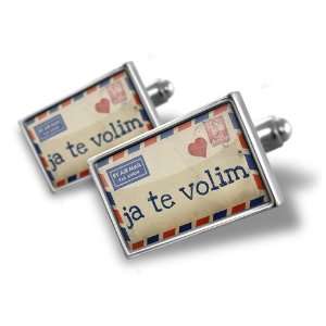   Love Letter from Serbia Serbian   Hand Made Cuff Links A MANS CHOICE