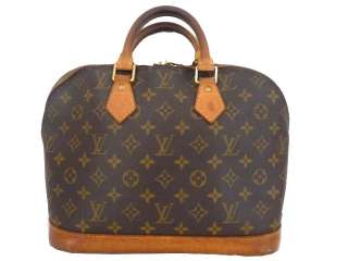 LOUIS VUITTON Monogram ALMA Handbag bag LV M51130 Authentic Genuine 