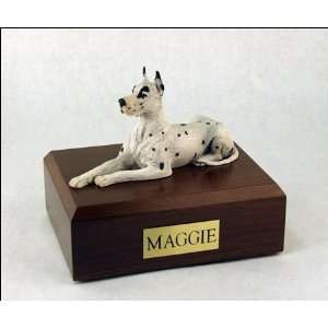  114 Great Dane, Harlequin Dog Cremation Urn