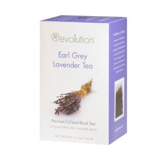 Revolution Tea Earl Grey Lavender Tea, 16 Count Teabags (Pack of 6) by 