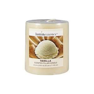  Vanilla Candle   Scented Pillar Candle, 1 candle Health 