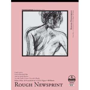  Bee Paper Rough Newsprint Pad, 18 Inch by 24 Inch: Arts 