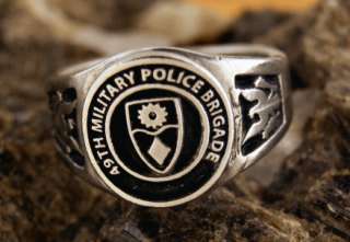 Choice of Army Military Police Ring 17 Different Units  