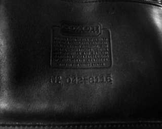Rare Vintage COACH Baxter Speedy Doctor Black Leather Satchel Purse 