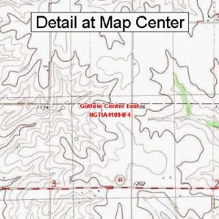   Map   Guthrie Center East, Iowa (Folded/Waterproof)