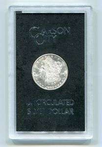   CARSON CITY MORGAN CHOICE UNCIRCULATED+ NICE ORIGINAL COIN BOBS COIN