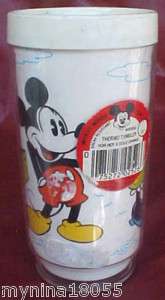 Mickey Mouse Club Insulated Thermos Tumbler  