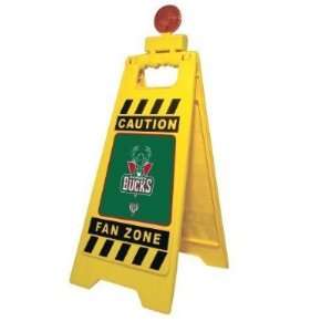  Milwaukee Bucks 29 inch Caution Blinking Fan Zone Floor 