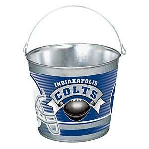  Indianapolis Colts Metal 5 Quart Pail