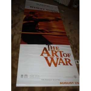  THE ART OF WAR Movie Theater Display Banner Everything 