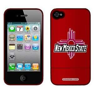  NMSU New Mexico State Icon on AT&T iPhone 4 Case by 