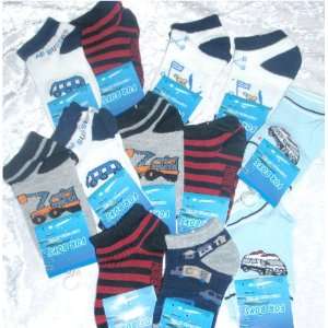   Boys Colorful 80% Cotton Ankle Spring Socks 2T   3T: Everything Else