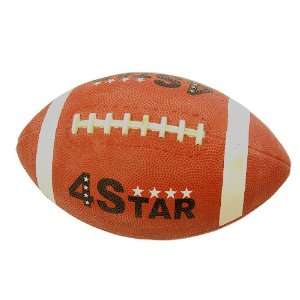   Performer Brown 4 Star Rugby Ball Good Quality: Sports & Outdoors
