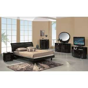   Platform Bedroom Collection   Wenge   Global Furniture