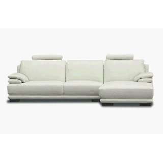  Tara Modern Leather Sofa Chaise Sectional585 MP (Additional Colors 