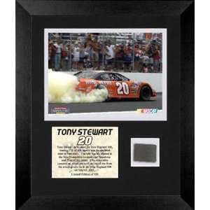 Tony Stewart   2005 New England 300 Champion   Framed 6x8 Photograph 