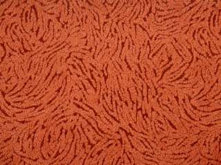 Red Embossed Microfiber Faux Suede Upholstery Fabric  