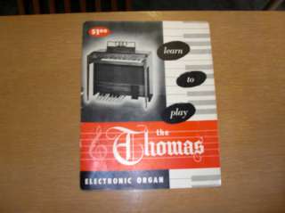   Electronic Organ Player Model G 1, 117V+Music Bench G14134  
