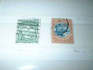 6037D STOCKBOOK EARLY MODERN NEW ZEALAND QV QEII STAMPS CHALONS 