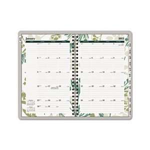  Recycled Botanique Weekly/Monthly Planner, Design, 5 1/2 