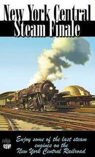 New York Central Steam Finale Railfan NYC Railroad DVD  