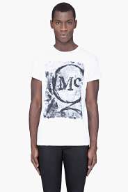MCQ ALEXANDER MCQUEEN White McQ Poster T Shirt