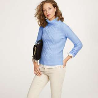 Cambridge cable turtleneck sweater   cables   Womens sweaters   J 