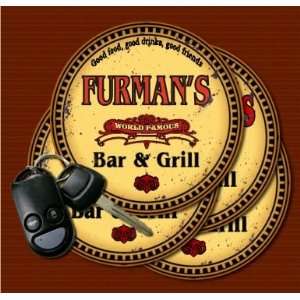  FURMANS Family Name Bar & Grill Coasters Kitchen 