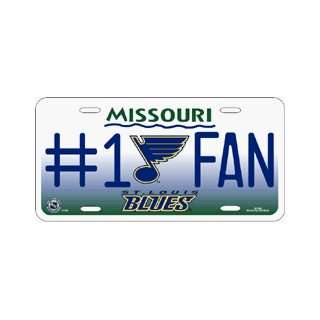  St Louis Blues #1 Fan Metal License Plate ** Sports 