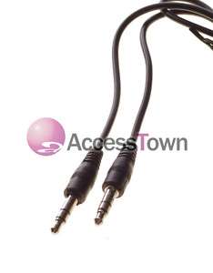 5mm Car AUX Audio Cable Connector for iPhone 4G 4 MP3  