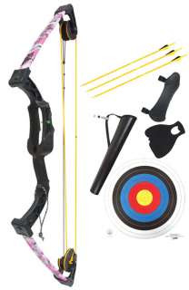 Martin Archery TIGER Archery Set   Pink Camo   New 043008099195  