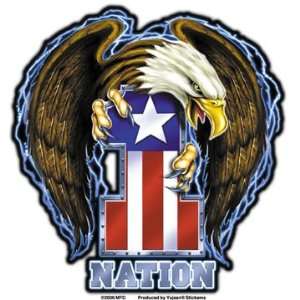  Mindfull Designs   American Eagle 1 Nation   Sticker 