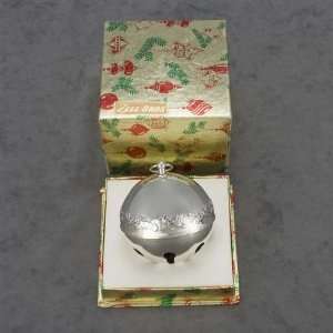  1977 Sleigh Bell Silverplate Ornament by Wallace