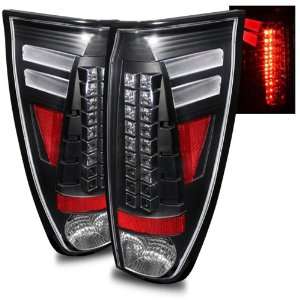  02 06 Chevy Avalanche Black LED Tail Lights: Automotive
