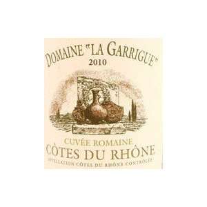  Domaine La Garrigues Cotes Du Rhone Romaine 2010 750ML 