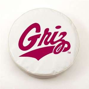 Montana Grizzlies Logo Tire Cover (White) A H2 Z  Sports 