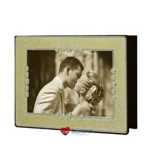  Silver Plated Mother Of Pearl Effect Photo Album Patio 