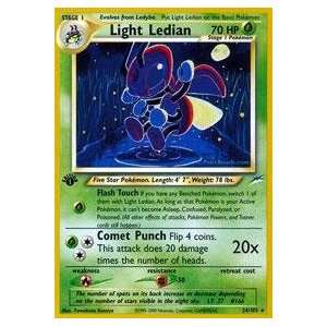  Pokemon   Light Ledian (24)   Neo Destiny Toys & Games