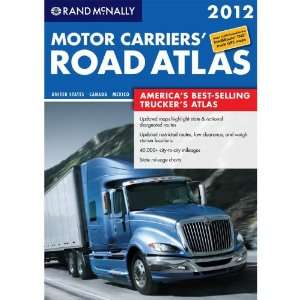  2012 Rand McNally Motor Carriers Paperback Road Atlas 