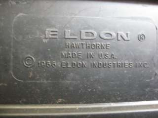 Vintage 1966 Eldon Slot Car Track And Parts  