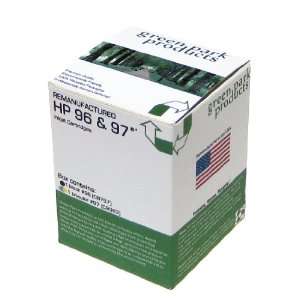  HP 96 & 97 Premium Remanufactured Ink Cartridges by Green 
