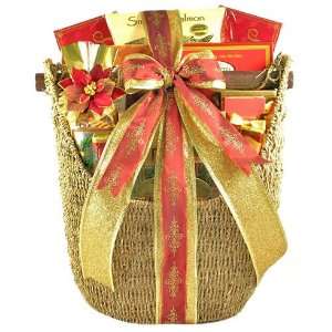 Majestic Christmas Deluxe Holiday Gourmet Food Gift Basket  