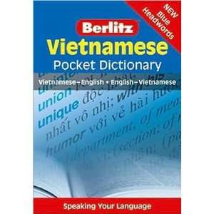  Berlitz 682000 Vietnamese Pocket Dictionary Electronics