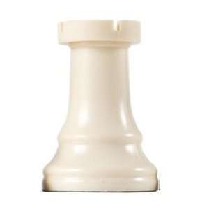   Triple Weight Replacement White Chess Piece   Rook Toys & Games
