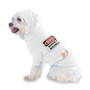   Michelle Hooded (Hoody) T Shirt with pocket for your Dog or Cat MEDIUM