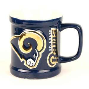St. Louis Rams 12 Oz. Ceramic Coffee Mug  Sports 